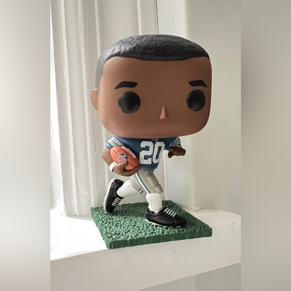 Funko Barry Sande r s Pop Football NFL Vinyl Figurine 4"H